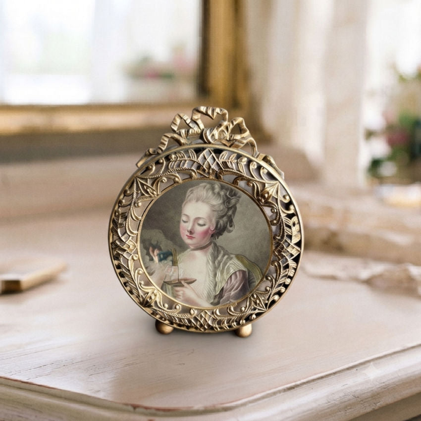19th Century Ormolu Gilt Bronze Picture Frame - Louis XVI Style