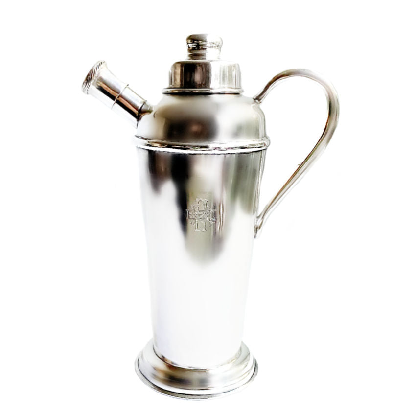 Antique Art Deco Silver Cocktail or Martini Shaker 900