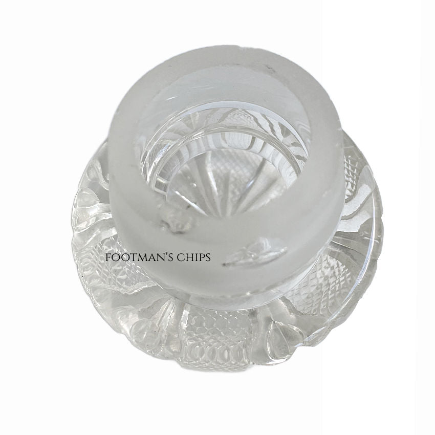 Antique Cut Glass Jar