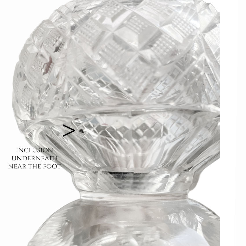 Antique Cut Glass Jar