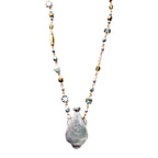 antique perfume bottle necklace, chatelaine necklace, belle epoque jewelry, antique enamel necklace, aqua enamel jewelry, sterling silver antique, antique scent bottle, continental antique jewelry, romantic antique necklace, heirloom jewelry