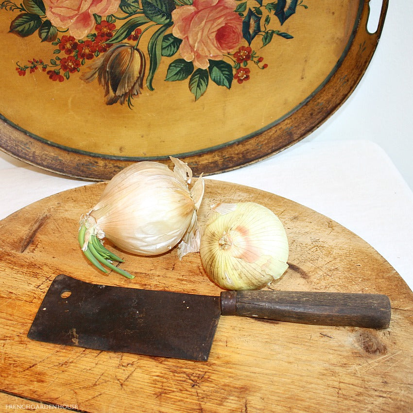 Antique French Chef's Cleaver I