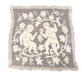 Antique French Handmade Cherub Lace