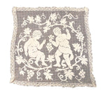 Antique French Handmade Cherub Lace