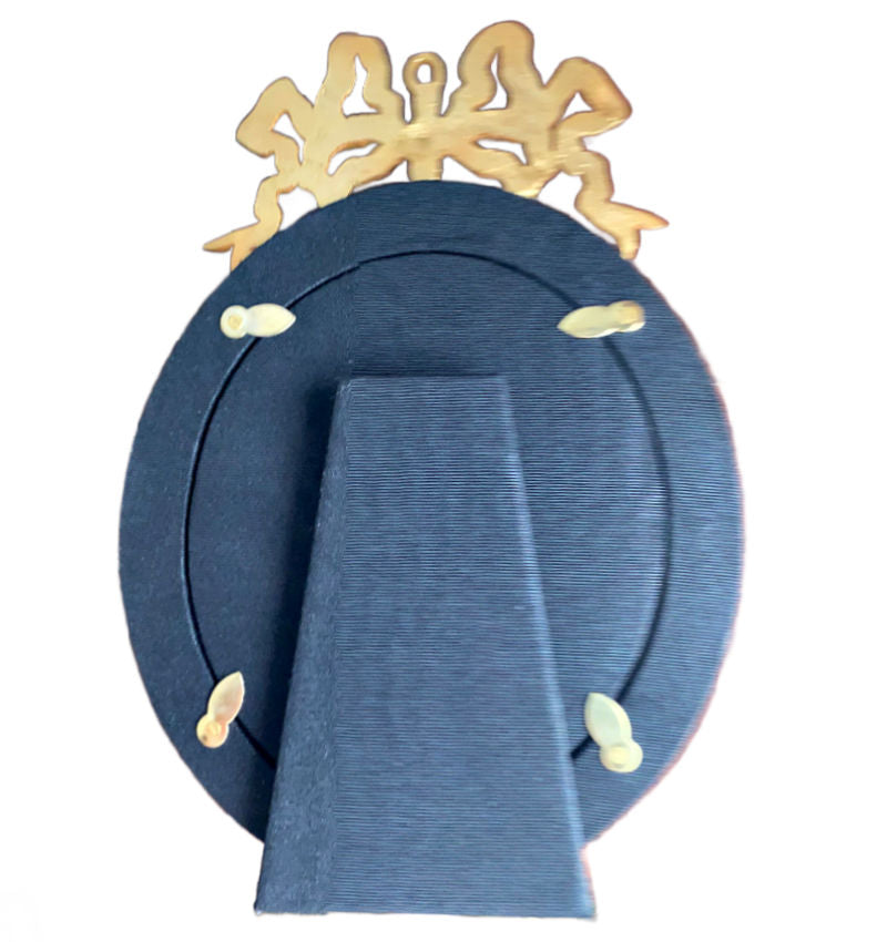 Antique French Louis XV Bronze D&#39; Ore Desktop Picture Frame