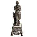 Antique French Spelter Sculpture of Jeanne d'Arc