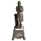 Antique French Spelter Sculpture of Jeanne d'Arc