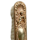 Antique Gilded Cherub Vanity Grooming Hat Brush