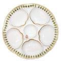 Antique Théodore Haviland Limoges oyster plate, 1903, for S.& G. Gump San Francisco