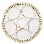 Antique Théodore Haviland Limoges oyster plate, 1903, for S.& G. Gump San Francisco