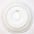 Antique Haviland white oyster plate marked for Gump San Franccisco early 1900