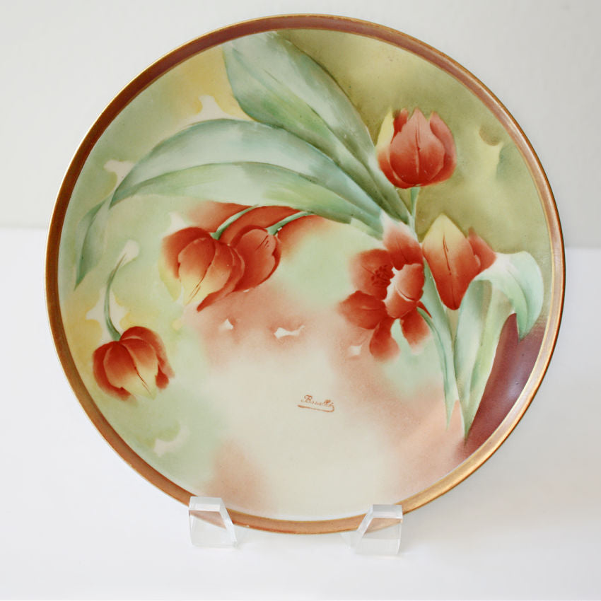 Hotsell Limoges France hand painted signed plate