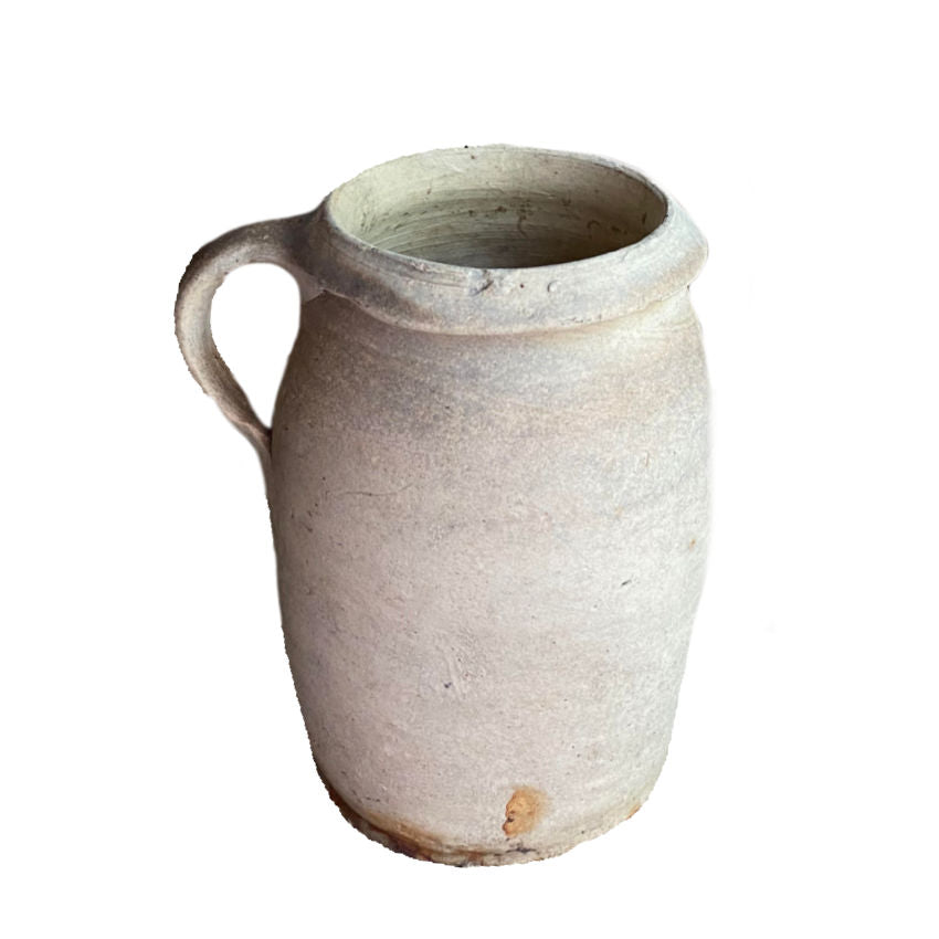 Antique Rustic French Country Confit Pot