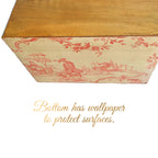 Antique 19th Century Inlaid Sewing Box | Victorian Silk Lined Box with Original Contents | Palais Royale Collector Piece