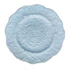 Faïencerie de Fives-Lille 19th century floral relief plate detail