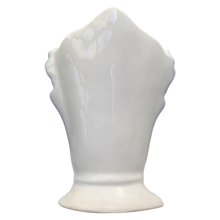 Antique French Vieux Paris Porcelain Cabinet Vase Cobalt Blue