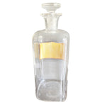Antique apothecary bottle with aged glass and collector character