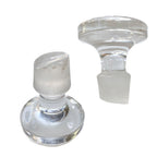 C.L.G. Co. antique pharmacy bottle with original label stopper detail
