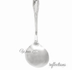 Antique Holly Silver Plated Jam Spoon 1904
