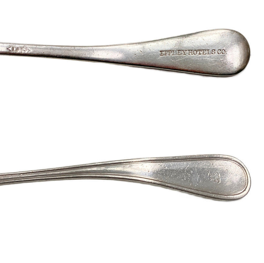 Hotel Fontenelle silver, hotel silver ladle, antique gravy ladle, vintage hotel silver, American hotelware, silverplate ladle, collectible hotel silver, historic dining, serving ladle, hospitality silver, kitchen collectibles, FrenchGardenHouse style, antique serving piece