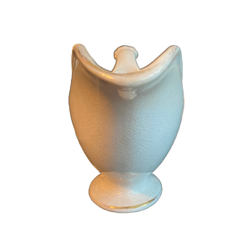 Antique Ironstone Moss Rose Design Sauceboat