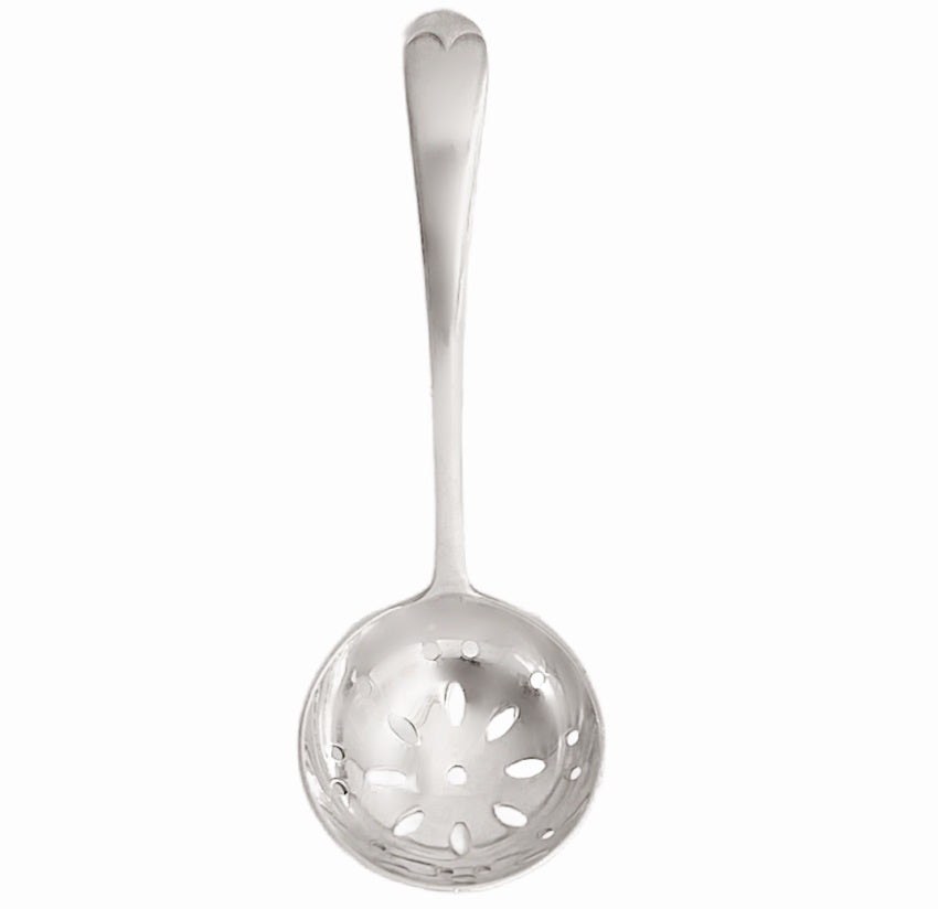 Antique Silver Plated Sifter Spoon, Cheltenham