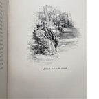 Antique Victorian Book Their Wedding Journey