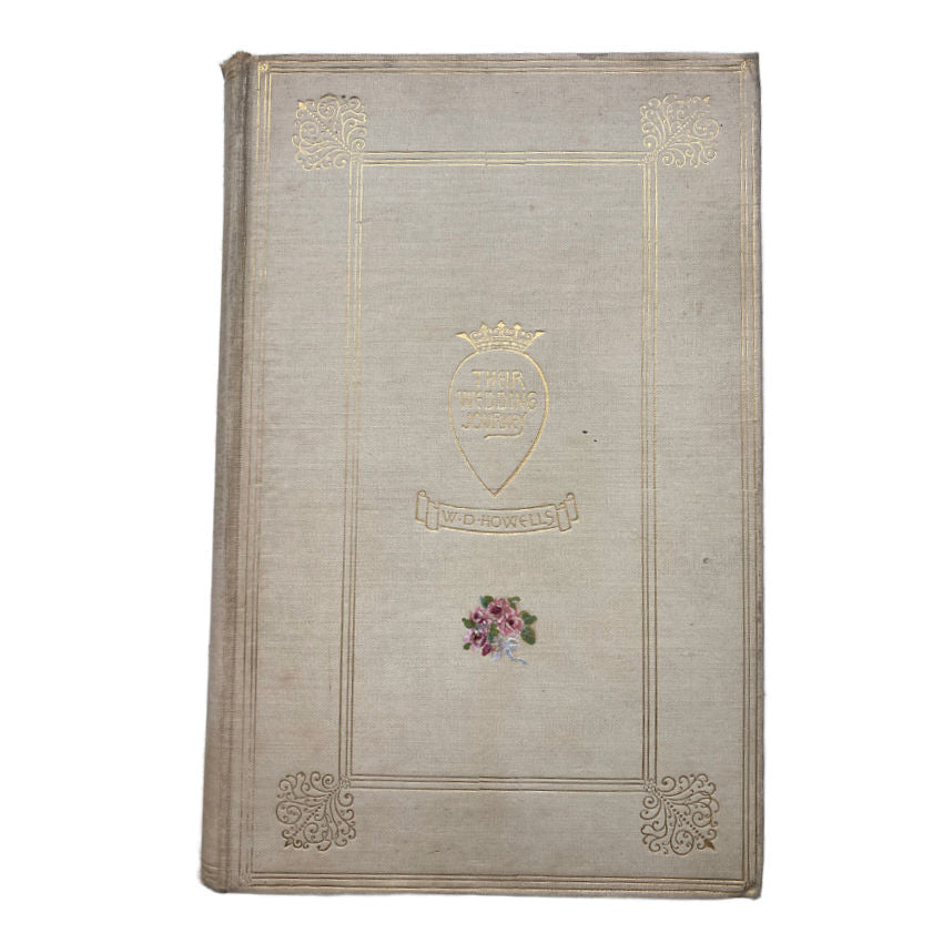 Antique Victorian Book Their Wedding Journey