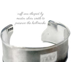 Antique Sterling Bracelet Cuff