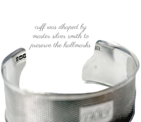 Antique Sterling Bracelet Cuff