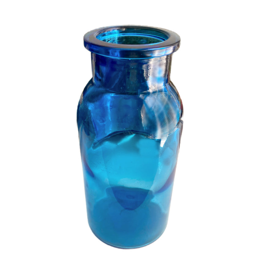 antique apothecary jar, blue apothecary bottle, chamomila jar, chamomile jar, antique pharmacy bottle, antique medicine jar, cobalt blue glass, apothecary decor, antique bottle collectible, hand blown glass, antique kitchen decor, antique pharmacy display, botanical apothecary