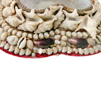 Antique Victorian seashell heart maritime collectible Pelicans foot shells