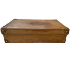 bottome view of gentleman’s travel case Ralph Lauren style boutique display prop