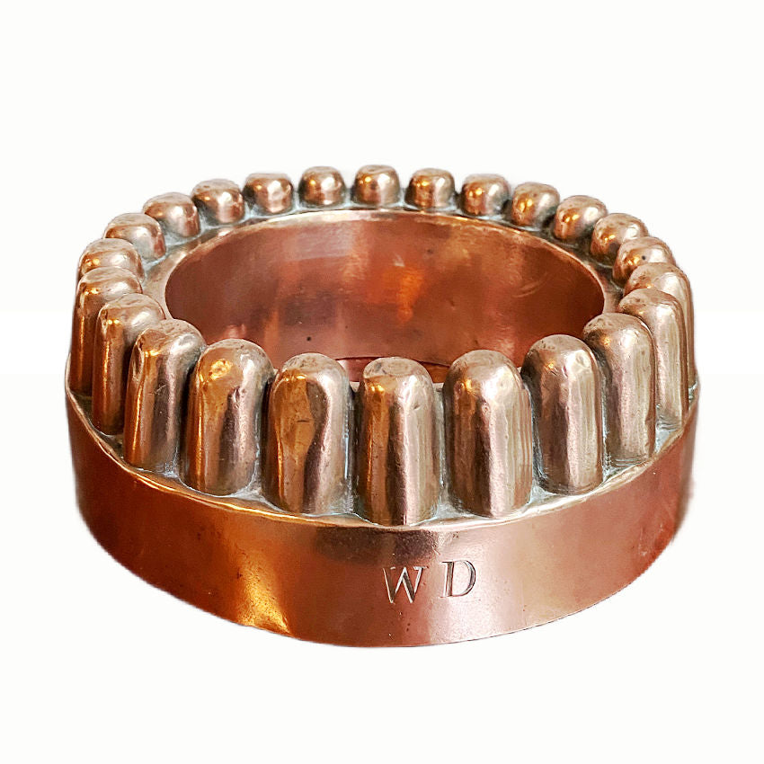 Antique French Copper Jelly Mold