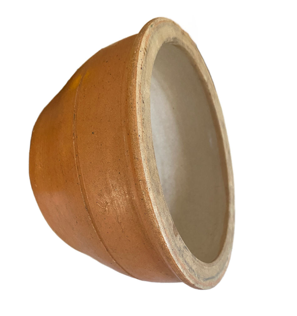 French country earthenware serving bowl