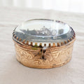 Antique French Souvenir Jewelry Casket Box
