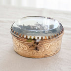 Antique French Souvenir Jewelry Casket Box