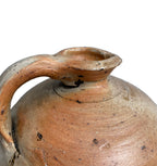 French farmhouse stoneware jug with authentic character