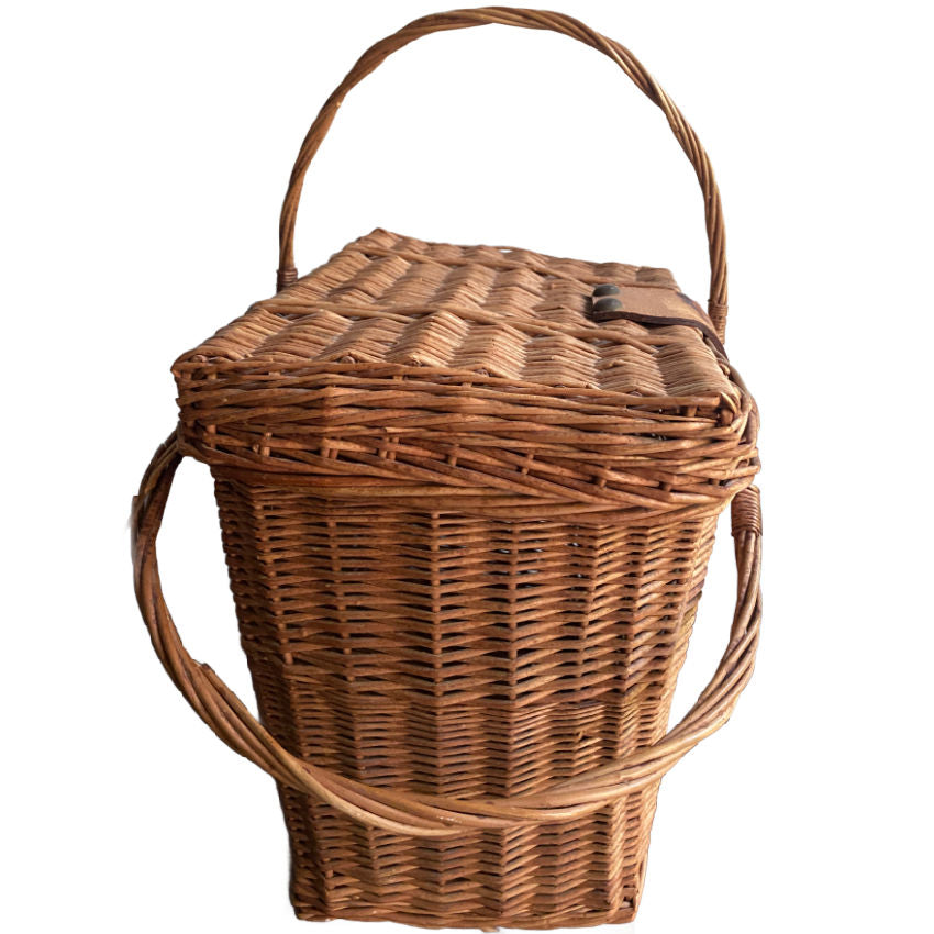 Early 20th century French picnic basket