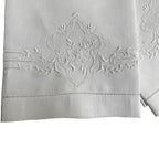 Antique Hand Embroidered Appenzell Towels Pair