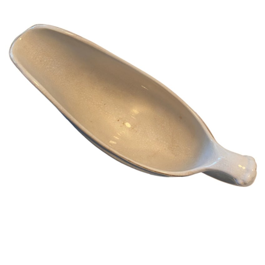 Antique Ironstone Moss Rose Design Sauceboat