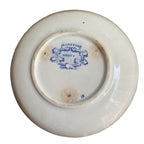 Mark of Abbey transferware pattern on 1850 Livesley Powell & Co. handleless tea bowl
