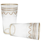 Saint-Louis antique crystal tumblers early 20th century glassware