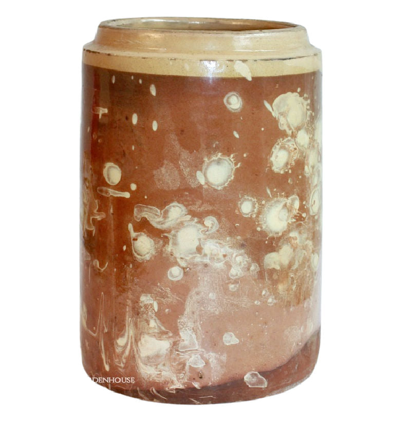 Large 19th Century French Savoie Pottery Preserving Jar