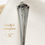 Antique Sterling Silver Sardine Fork