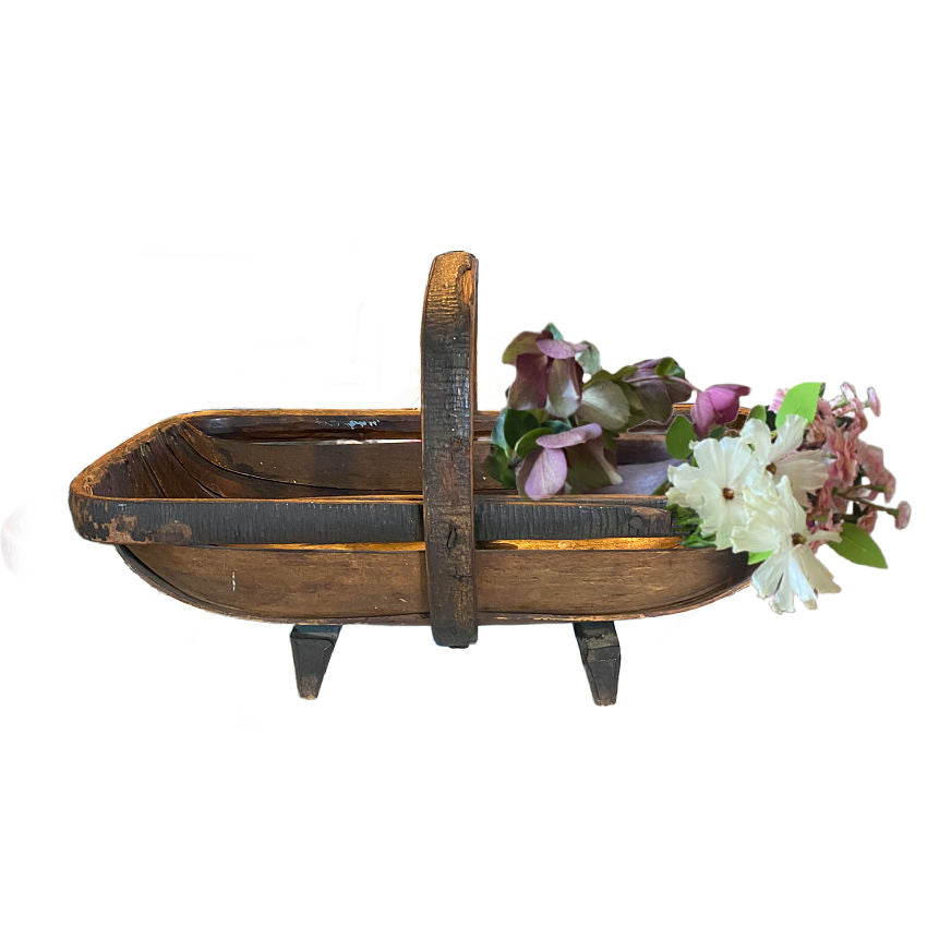 Antique Sussex Garden Trug