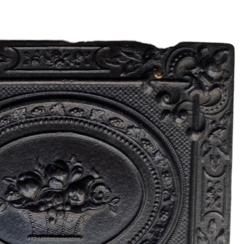 Antique Union Case – Girls Catching Butterflies & Floral Basket with Dual Portraits