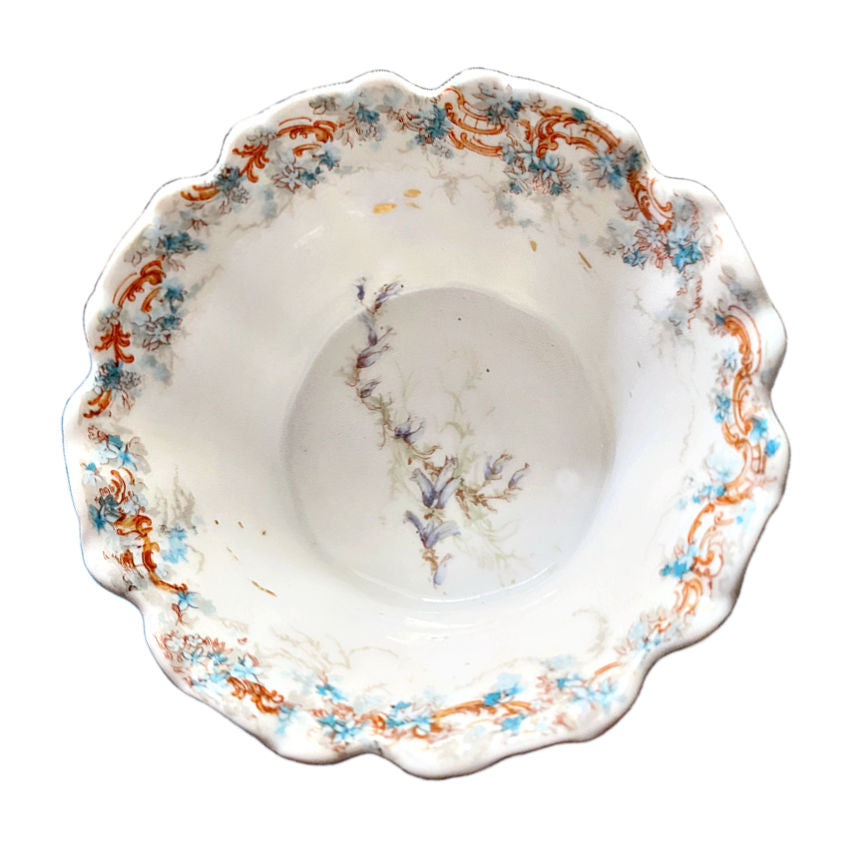 Antique French Limoges Haviland Mayonaise Serving Bowl