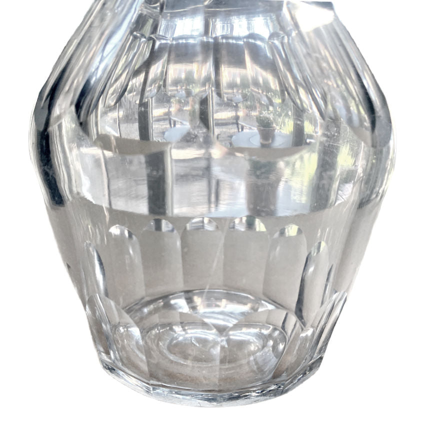 Antique English Decanter with Three Rings