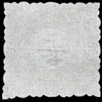 Antique Appenzell Embroidered Swiss Linen Wedding Bridal Handkerchief #6